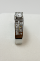 Beautifull Crafted Pearl Couple Ring