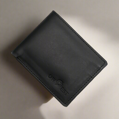 Classic Mens Sleek Leather Wallet