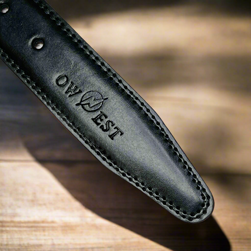 2 in 1 Reversible Leather Belt Double Stitch